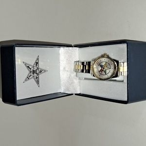 Eastern Star women's watch metal new in box